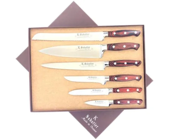 Sabatier Coffret Cadeau | Sets De Couteau Pro<Coffret 6 pièces de la série ELEGANCE