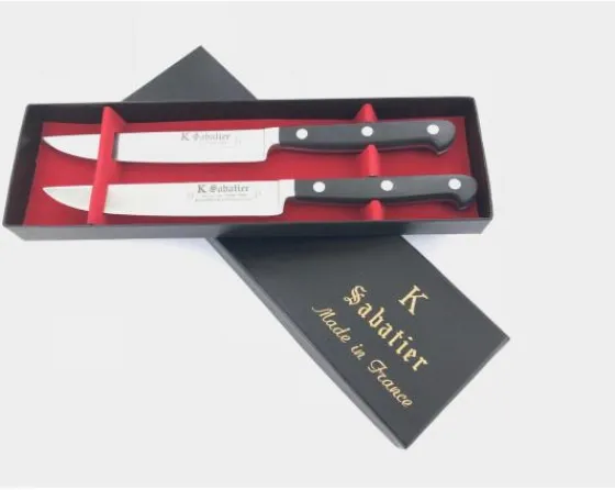 Sabatier K Sabatier - Les Forgés | Couteaux Lame Acier Inoxydable<Coffret de 2 Steaks 13 cm