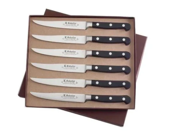 Sabatier K Sabatier - Les Forgés | Coffret Cadeau<Coffret de 6 Steaks 13 cm