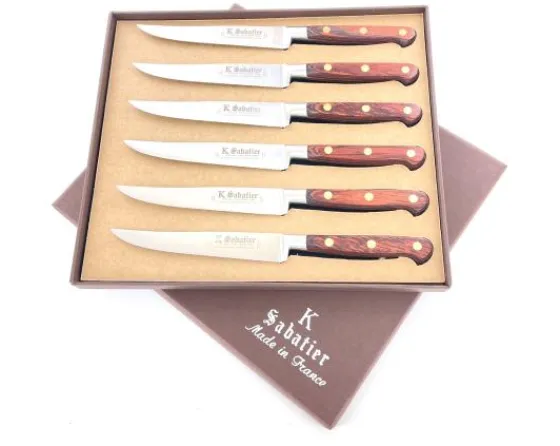 Sabatier K Sabatier - Les Forgés | Le Coin Des Affaires<Coffret de 6 Steaks 13 cm - Manche stamina Authentique