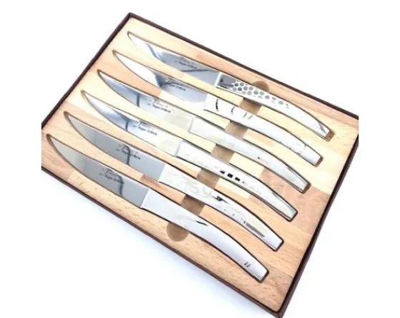 Sabatier Les Autres<Coffret de 6 Thiers à dents - Décors Maison