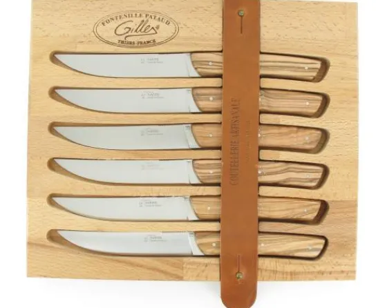 Sabatier Le Thiers®<Coffret de 6 Thiers Fontenille Pataud en Olivier