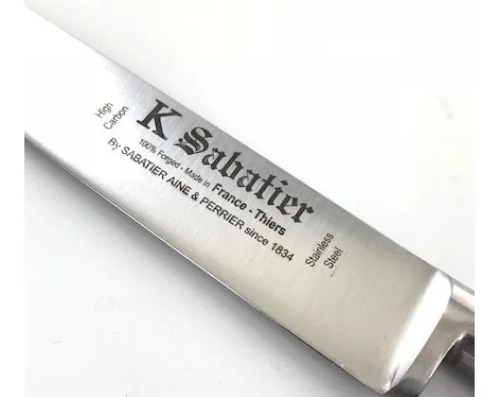 Sabatier Couteaux Lame Acier Inoxydable | Couteaux À Viande<Cuisine 20 cm - Manche Olivier