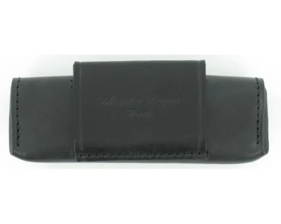 Sabatier Étuis / Accessoires<Etui Cuir Provencal 10 - 11 cm Noir