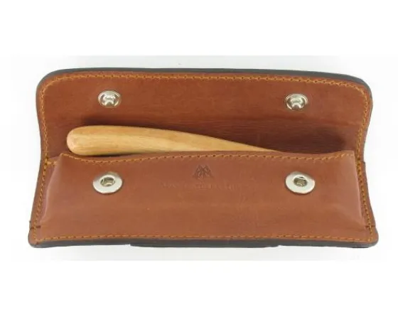 Sabatier Étuis / Accessoires<Etui Cuir Tendance 13 cm Cognac  Maya