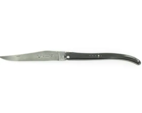 Sabatier Régional | Traditionnel<Laguiole 14 cm - Acier Carbone - Corne Plein Manche