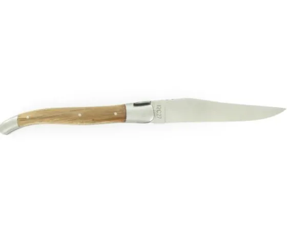 Sabatier Régional | Traditionnel<Laguiole 12 cm Feuille de Chêne - Chêne - 2 mitres