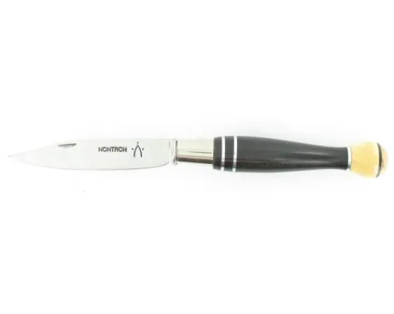 Sabatier Régional | Traditionnel<Nontron Virole n° 25 - Boule - Manche en Ebène, Buis et aluminium