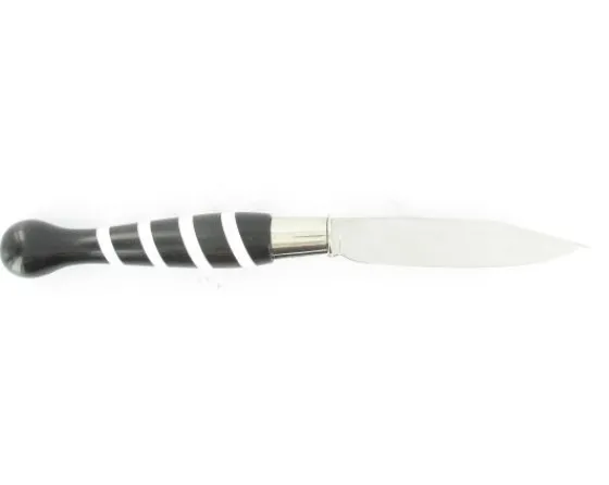 Sabatier Régional | Traditionnel<Nontron Virole n° 25 - Boule - Manche en Ebène et Corian