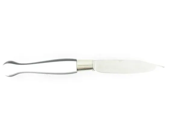 Sabatier Régional | Traditionnel<Nontron Virole n° 25 - Boule le Taiji - Manche Corian Blanc et noir, insert Aluminium