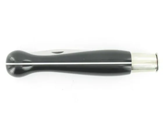 Sabatier Régional | Traditionnel<Nontron Virole n° 25 - Boule le Yang - Manche Corian Noir, insert Corian Blanc