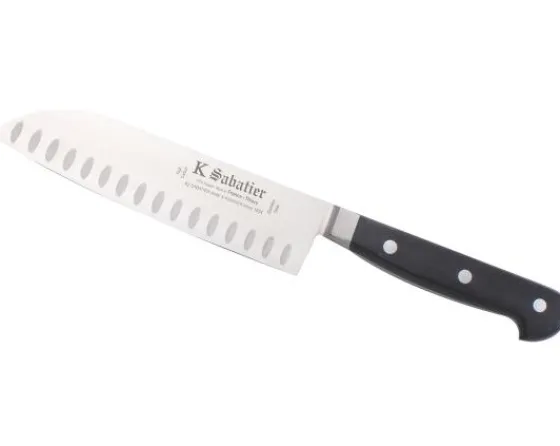 Sabatier Couteaux Lame Acier Inoxydable | Couteaux À Poisson / Filet De Sole<Santuko Cuisine Orientale 17 cm Alvéolée