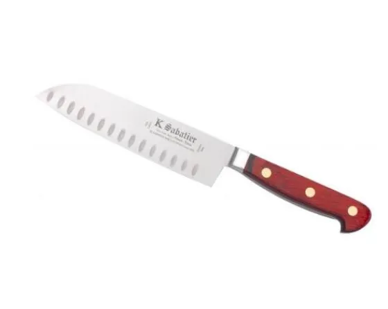 Sabatier Couteaux Lame Acier Inoxydable | Couteaux À Poisson / Filet De Sole<Santuko Cuisine Orientale 17 cm Alvéolée