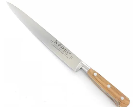 Sabatier Couteaux Lame Acier Inoxydable | Couteaux À Viande<Tranchelard 20 cm - Manche Olivier