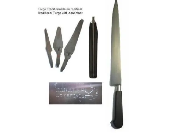 Sabatier Couteaux Lame Carbone | Couteaux À Viande<Tranchelard 30 cm NOGENT - CARBONE